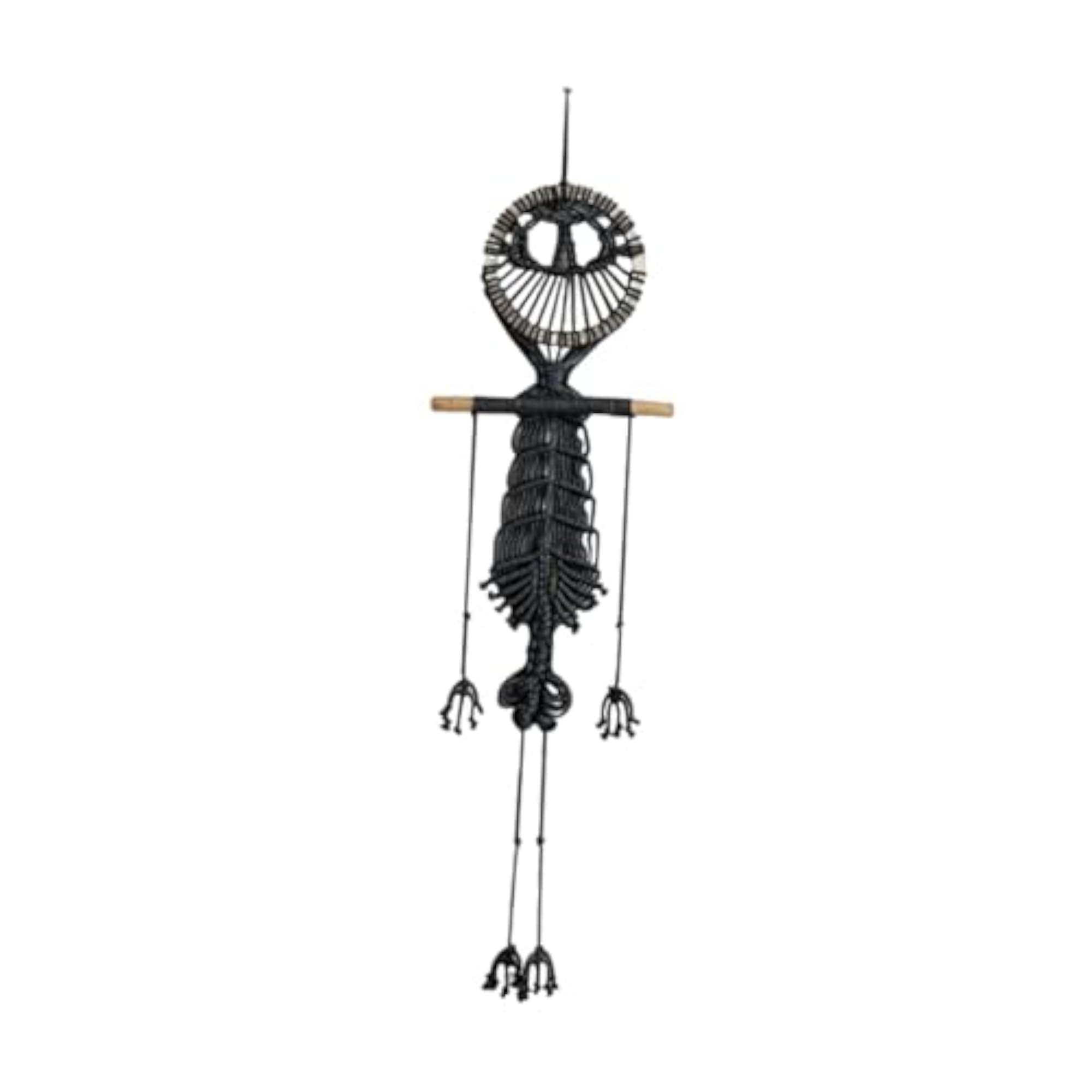 Bohemian Human Skeleton Tapestry Wall Hanging Decor